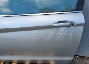 DRZWI lewe 3D Ford Fiesta Mk7 VII 08- 69 srebrne 2