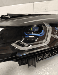 Bmw 4 M4 G22 G23 M3 G80 G82 G83 lampa reflektor lewy laser shadow black przetwornica kompletna oryginał 9