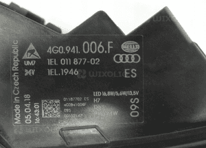 Audi A6 4G0 C7 xenon nieskrętny lampa przednia prawa 11