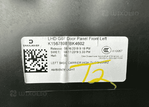 TAPICERKA DRZWI BMW X7 G07 4