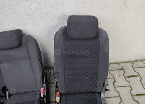 FOTEL FOTELE TYŁ TYLNE KANAPA 2 RZĄD LAND ROVER DEFENDER 2007-2014 EUROPA 3