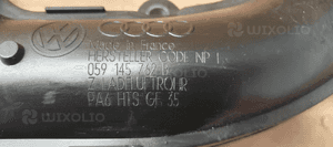 Kolektor ssący Audi A6 C6 2.7 TDI TDI 059145762B 059145997D 8
