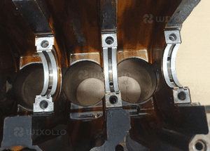 Blok 03C103019 G H Silnika Slupek Panewki 1.6 FSI BAG VW Golf V A3 8P Leon II Jetta 03C103019 G H 16