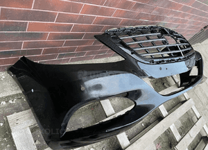 Zderzak przod przedni mercedes s W222  grill caly 3