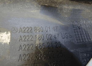 Oryginalny zderzak przód przedni Mercedes S-Klasa w222 a2228800147 LLU 15