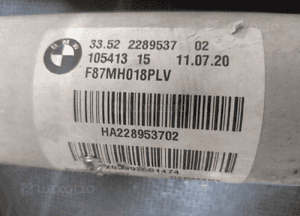 AMORTYZATOR PRZÓD TYŁ BMW M2 F22 F84 4