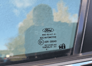 DRZWI lewe 3D Ford Fiesta Mk7 VII 08- 69 srebrne 4