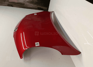 Maska pokrywa silnika nissan micra K12 A32G bordo bordowa 2