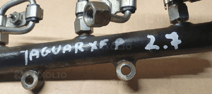 Listwa wtryskowa rurki przewody Jaguar XF X250 2.7 TDV6 4R8Q-9D280-BC 7