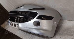 Zderzak przód przedni do peugeot 207 halogen ezrc srebrny 3