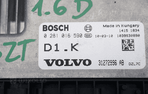 Komputer sterownik silnika 31272996AB volvo S40 ii fl 1.6 d 2