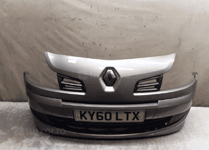 Zderzak przód przedni renault grand modus złoty piaskowy halogeny 1