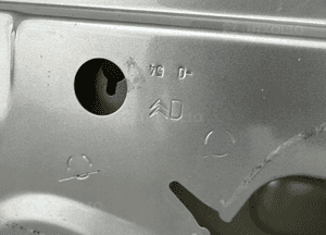 Drzwi tyl tylne prawe citroen C3 iii 3 2016- bardzo ladne 7