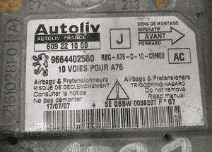 MODUŁ SENSOR AIR BAG PEUGEOT 207 9664402580 2