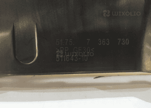 BMW G30 G11 G32 Osłona silnika dolna - 15586 3