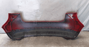 Zderzak tył tylny do volkswagen vw golf v + plus LY3D czerwony 5