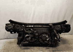 Pas przedni audi A3 8P drugi lift 2 fl 1.9 2.0 tdi diesel wzmocnienie czołowe chłodnica wody wentylatory 5
