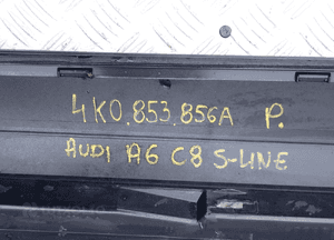 Próg listwa progowa lewa / prawa audi A6 C8 s-line  4K0853856A / 4K0853855A 9