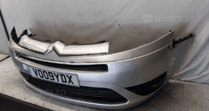 Zderzak przód przedni citroen C4 picasso ezrc srebrny halogeny 3