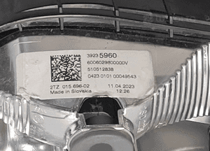 Opel crossland x 17- lampa tył tylna zespolona prawa oryginał 9