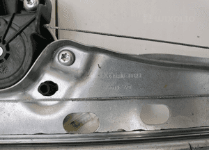 Mechanizm podnoszenia szyby prawy tył opel astra k kombi C32300-101RH 6