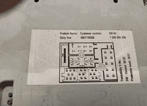 RADIO IVECO IVECO DAILY 14- 5801743350 2