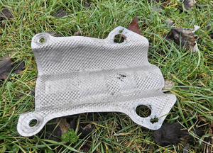 Oslona Oslony Termiczne Wydechu Dwa Wydechy Quattro Komplet Audi A4 B6 B7 40