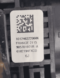 DESKA ROZDZIELCZA KONSOLA KOKPIT AIR BAG NAPINACZE Renault Scenic III 3 EU 12