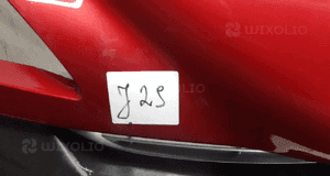 Zderzak przód przedni peugeot 308 lkrd bordo bordowy pdc czujniki halogeny 2
