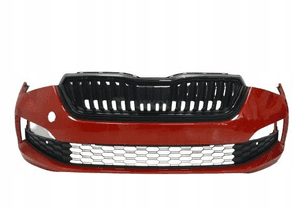 Skoda scala zderzak przód grill przedni pod radar 1