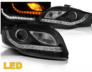 LAMPY REFLEKTORY AUDI A4 B7 2004-2008 LEDOWE Kierunkowskazy H9 W Komplecie 1