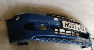 Zderzak przód przedni do honda accord vii 7 lift fl niebieski błękitny spryskiwacze lamp xenon halogeny 4