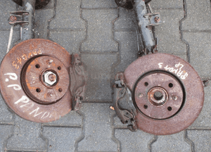 MCPHERSON AMORTYZATOR LEWY PRAWY PRZÓD PRZEDNI ZWROTNICA FIAT PANDA III 4X4 5