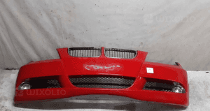 Zderzak przód bmw E90 E91 czerwony japanrot halogeny 1