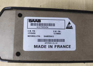 Saab 9-3 panel przycisk opuszczania szyby 12760459 2