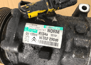 Kompresor Sprężarka klimatyzacji Peugeot Citroen 9655229080 5