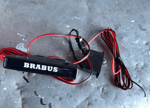 mercedes G 463 464 BRABUS logo led emblemat  w grill 1