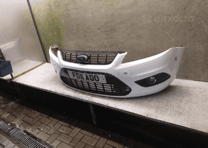 Zderzak przód przedni do ford focus MK2 ii lift fl N8 biały halogeny 2
