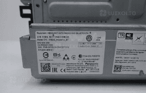 Ekran wyświetlacz radio bluetooth vw golf viii 5H0 5