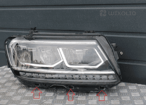 Lampa przednia prawa vw tiguan 2 ii full led 2015- 2