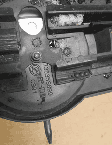 Grill atrapa przód fiat panda ii lift 599/A granat 5