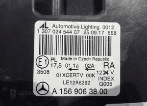 A1569063800 lampa PRAWY PRZOD MERCEDES GLA 13