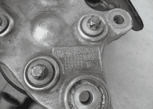 ZWROTNICA PIASTA PRAWY TYŁ A B CLA W 117 W176 W246 3