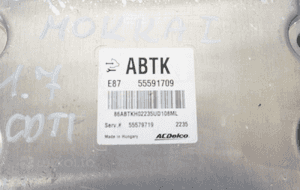 Komputer sterownik silnika 55591709 opel mokka i a 1.7 cdti 2