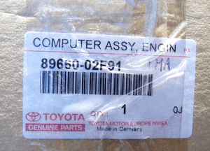 Komputer sterownik toyota corolla auris 0281013414 nowa oryginał 3