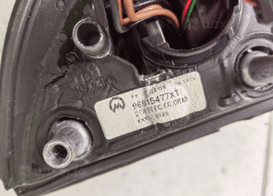 Lusterko prawe citroen berlingo partner ii 7 pin 5