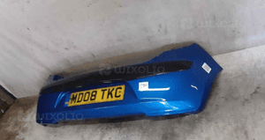 Zderzak tył tylny do hyundai I10 niebieski błękitny 3