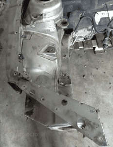 Saab 93 9-3 II  02-06 podłużnica okular ćwiartka  przód prawy lewy 2