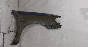 Nissan almera N16 błotnik przód lewy błękitny 4