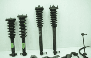 AMORTYZATOR PRZOD TYŁ POMPA WSPOMAGANIA KPL SWAP ABC MERCEDES SL500 R230 4